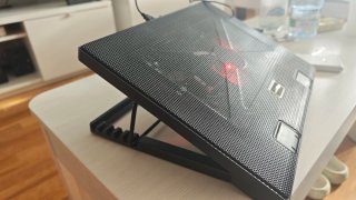 Base di raffreddamento portatile Mars Gaming fino a 17,3