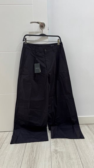 Pantalón Massimo Dutti Azul marino Ancho