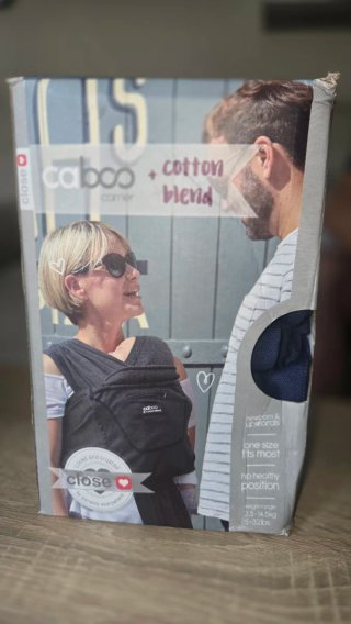 Mochila Portabebés Close Caboo + Cotton Blend