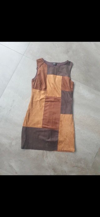 Vestido El Corte Inglés Patchwork