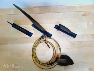 Set de 3 Aletas Thruster y Leash para SUP