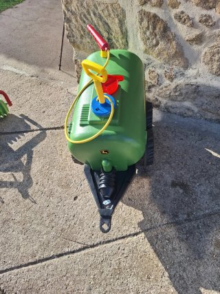 Remolque Juguete Verde John Deere