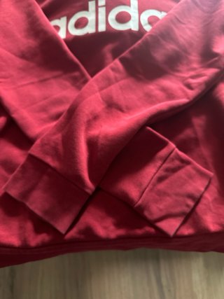 Sudadera Adidas Granate Talla XS