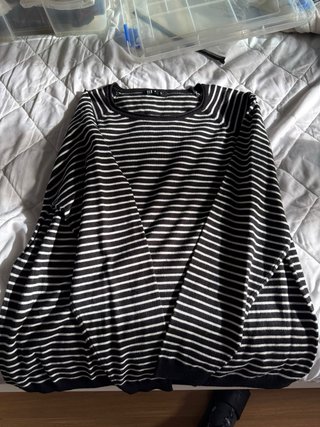 Jersey de punto rayas Tex Talla L