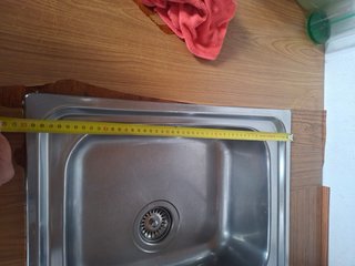 Fregadero cocina acero inoxidable con grifo