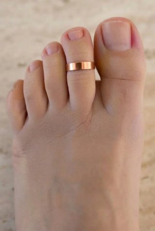 Anillo de Cobre para Pie