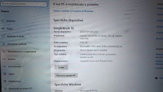 Tablet PC Windows 10 LCD 10" con tastiera