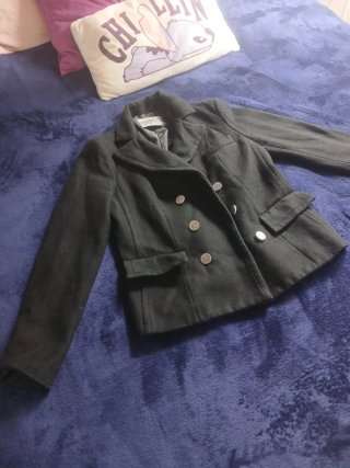 Chaqueta entretiempo negra talla M
