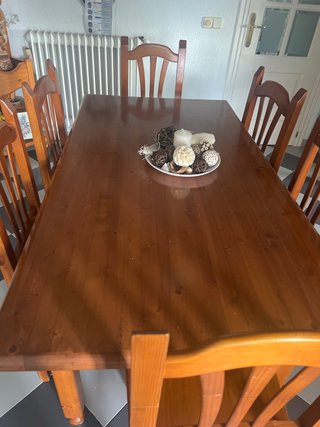 Mesa de Comedor con 6 Sillas