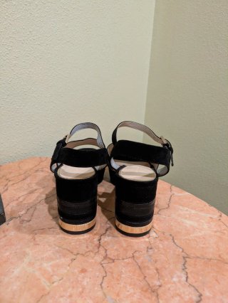 Sandalias de tacón Zara