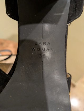 Sandalias de tacón Zara