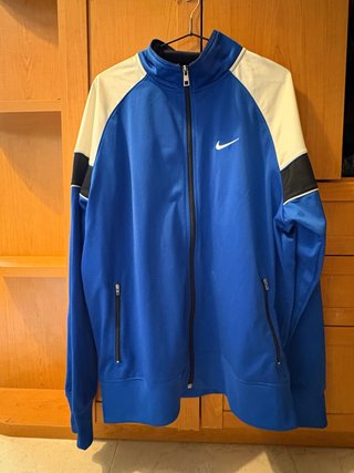 Chaqueta Nike Vintage Azul y Blanca
