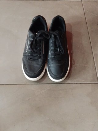 Zapatillas negras mujer talla 37