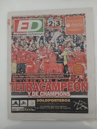 ESTADIO DEPORTIVO.UEL: SEVILLA-DNIPRO