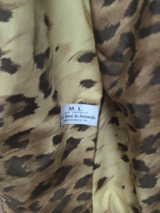 Chaquetón de astracán CORTEFIEL marrón