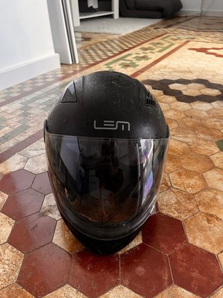 Casco de Moto LEM Negro