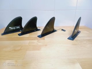 Quillas para Paddle Surf (SUP)para descender rio