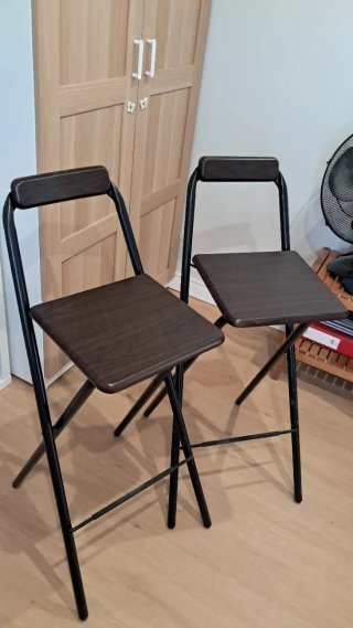 Taburete Alto Plegable