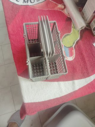 Cesta cubiertos lavavajillas
