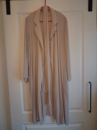 Túnica/abrigo Oysho beige