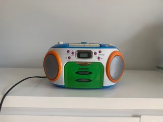 Radio Portátil Lenco SCD-971 CD/Casete para niños