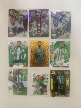 Lote de Cromos Panini Isco Real Betis