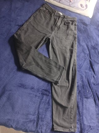 Pantalón tejanos gris talla 36