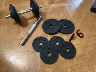 2 Mancuernas 10kg cada una