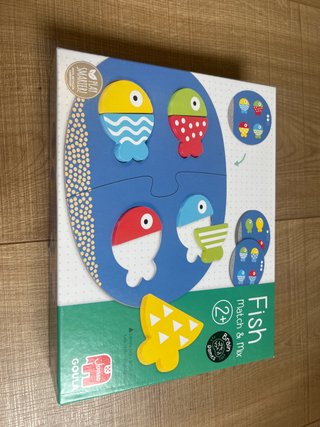 Puzzle Infantil Fish Match & Mix Goula