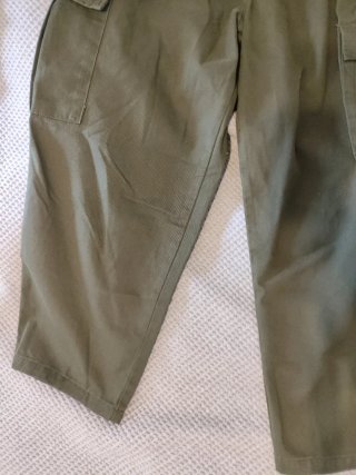 Pantalón Cargo Zara Verde Oliva