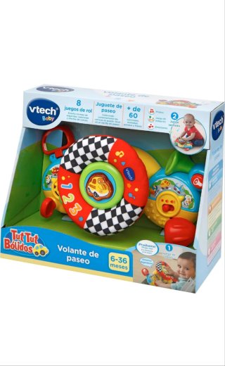 Volante de Paseo Tut Tut Bólidos VTech