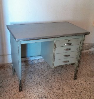 Mesa Escritorio Vintage Metálica