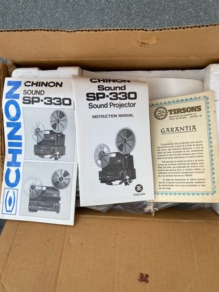 Proyector Super 8 Chinon Sound SP-330