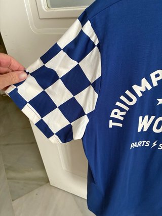 Camiseta Triumph Azul
