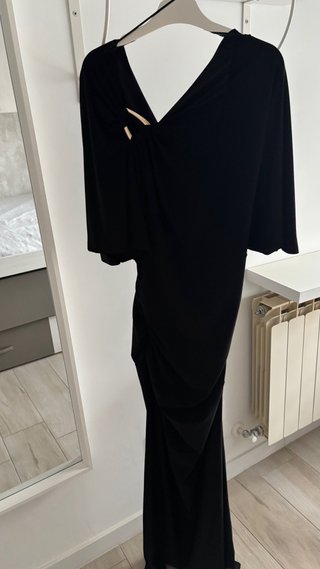 Vestido negro largo