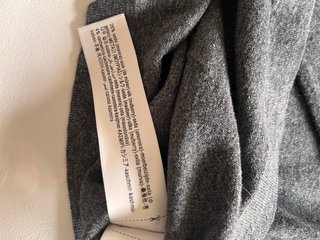 Jersey Massimo Dutti Lana Gris Talla M