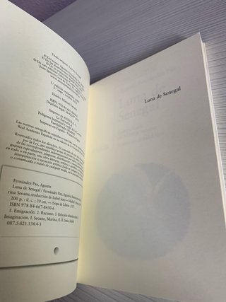 Libro Luna de Senegal
