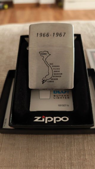 Accendino Zippo Vietnam SAIGON NUOVO