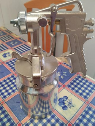 Pistola de Pintar Metálica