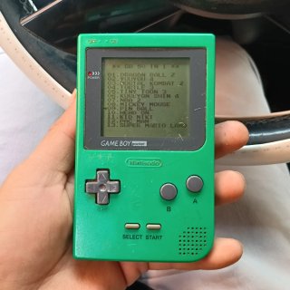 Nintendo Game Boy Pocket Verde