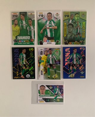 Lote de Cromos Antony Panini Real Betis