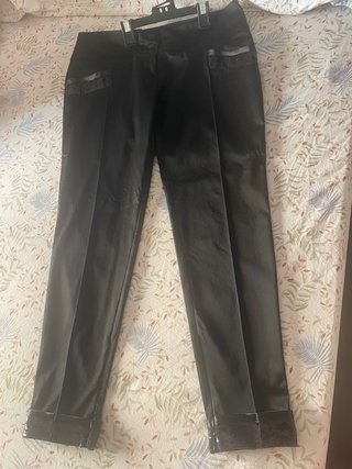 Pantalón negro Privee lentejuelas