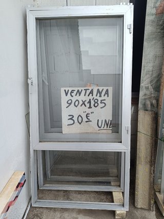 Ventanas de aluminio.
