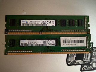2 Módulos Memoria RAM DDR3 4GB Samsung