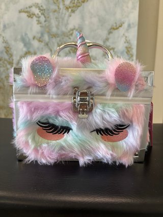Maletín de Maquillaje Unicornio peluche