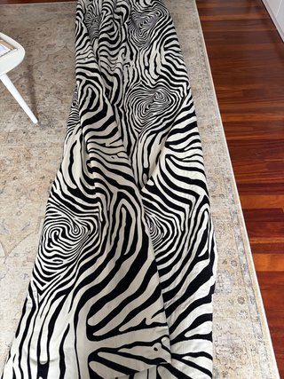 Tende con stampa zebra
