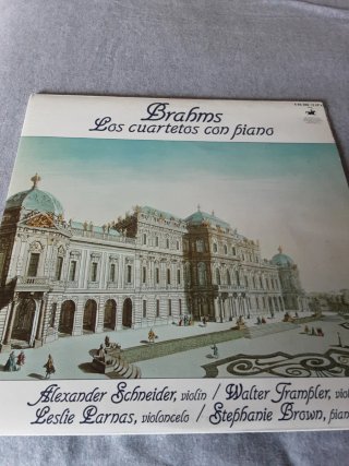 Brahms Los Cuartetos con Piano Vinilo 2lp