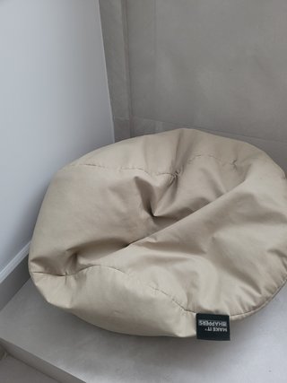Puff HAPPERS polipiel beige