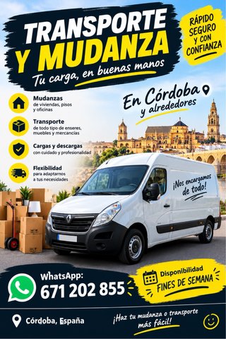 Servicio de transporte y mudanzas