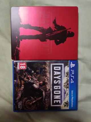 Days Gone Steelbook Rojo Edición Limitada PS4